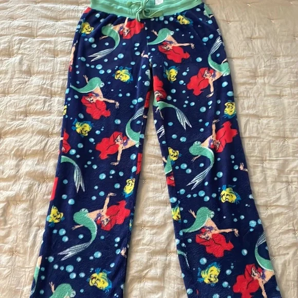 💙 5 for $20 - The Little Mermaid fleece pajama pants - Picture 2 of 3